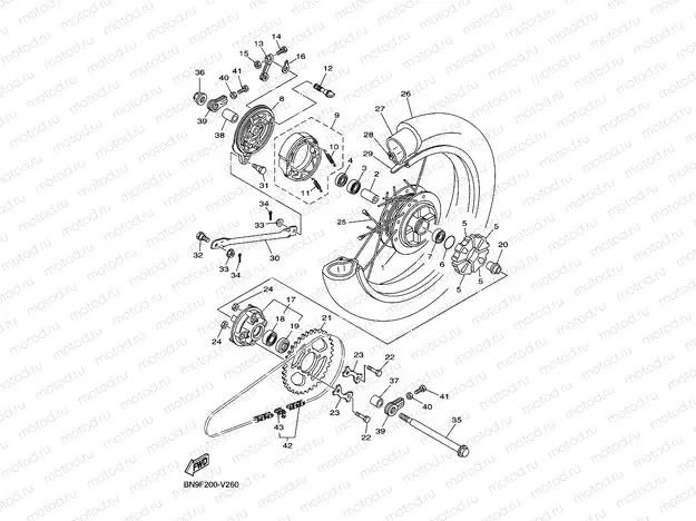 REAR WHEEL