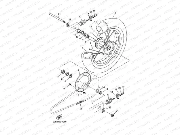 REAR WHEEL