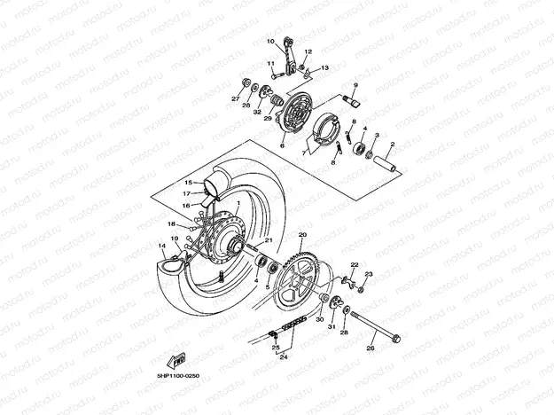 REAR WHEEL
