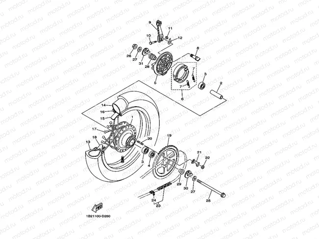REAR WHEEL