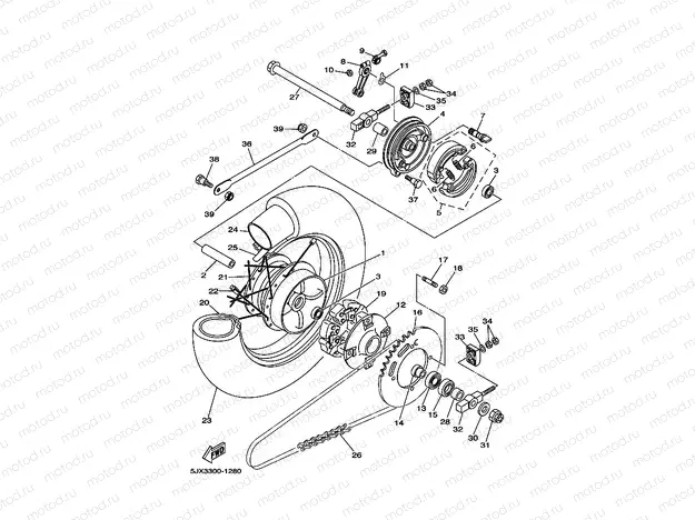 REAR WHEEL