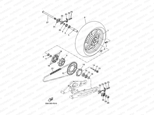 REAR WHEEL