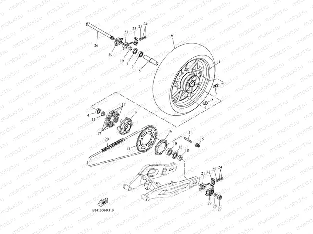 REAR WHEEL