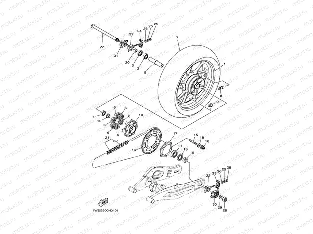 REAR WHEEL