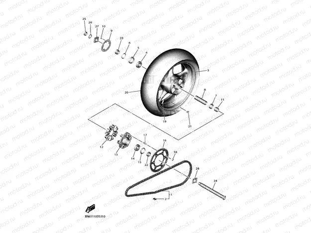 REAR WHEEL