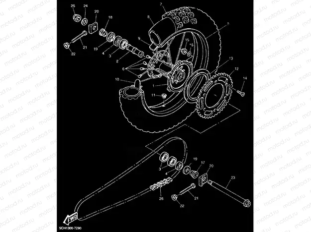 REAR WHEEL
