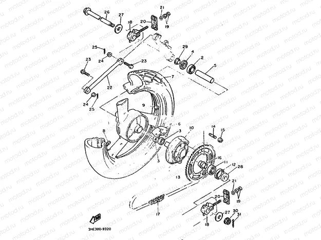REAR WHEEL