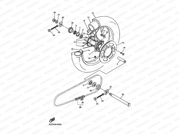 REAR WHEEL