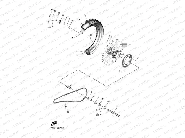 REAR WHEEL
