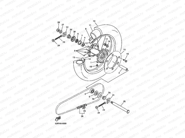 REAR WHEEL