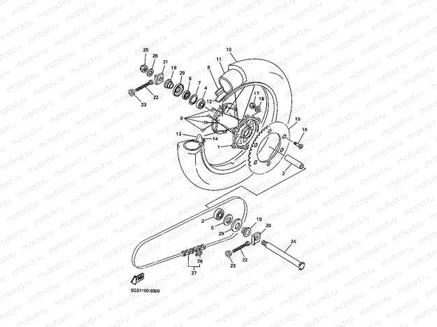REAR WHEEL