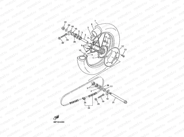 REAR WHEEL