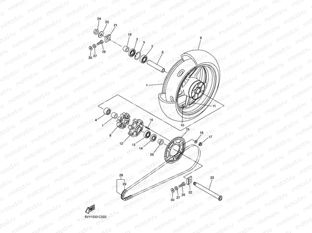 REAR WHEEL