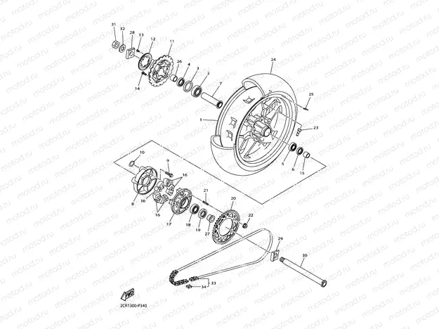 REAR WHEEL
