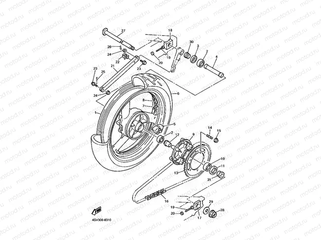 REAR WHEEL