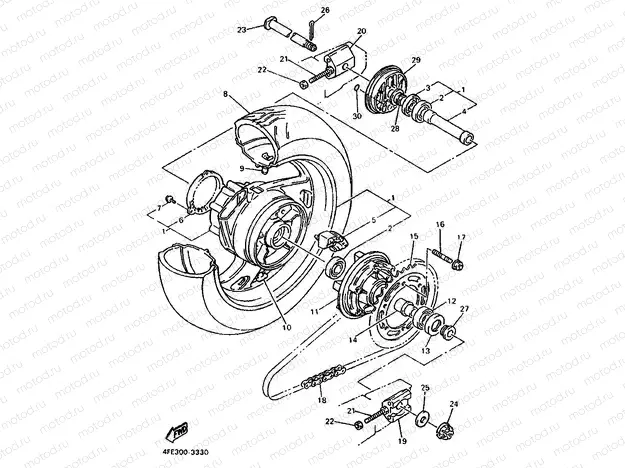 REAR WHEEL