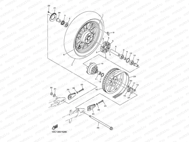 REAR WHEEL