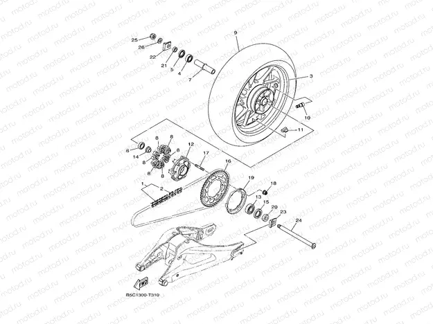 REAR WHEEL