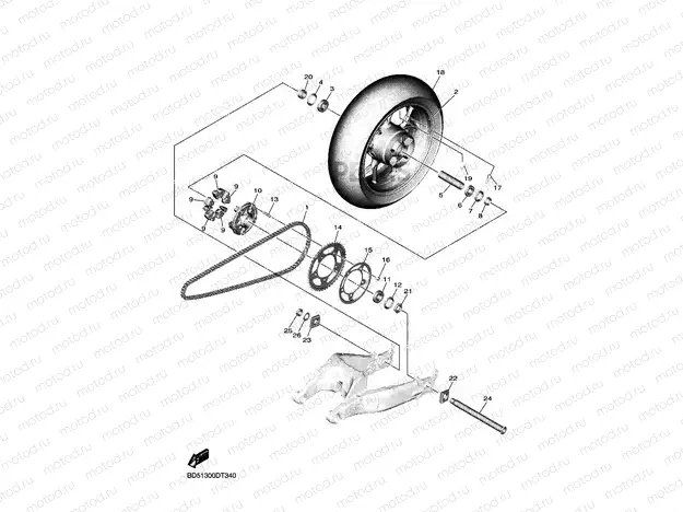 REAR WHEEL