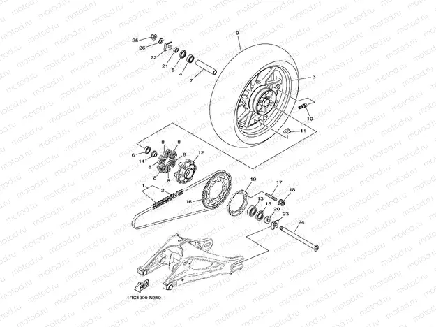 REAR WHEEL