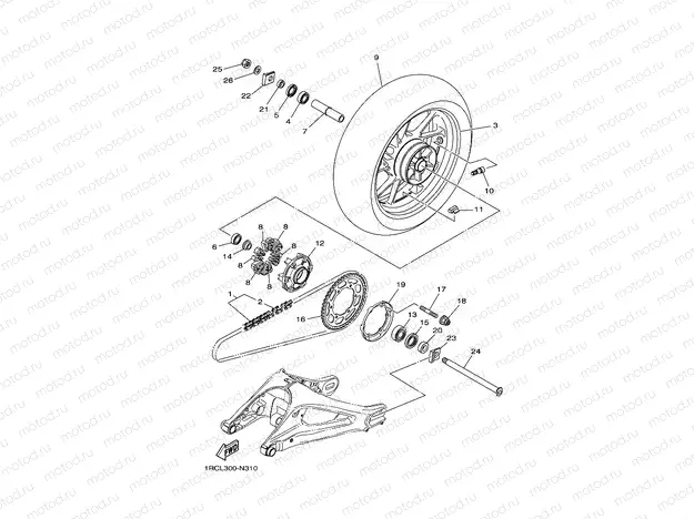 REAR WHEEL