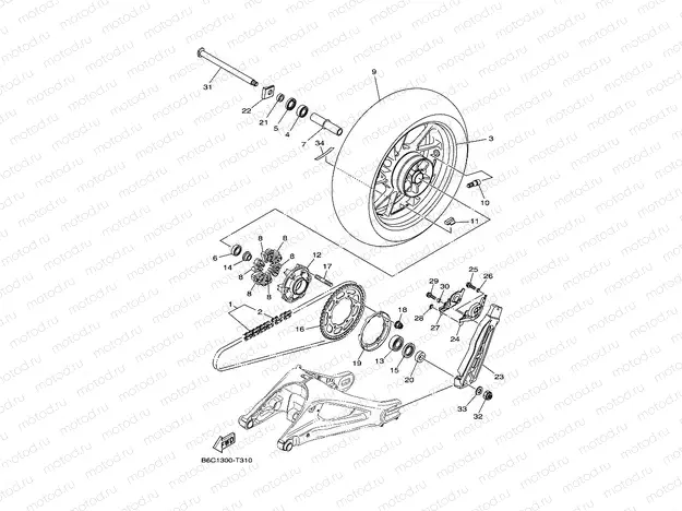 REAR WHEEL