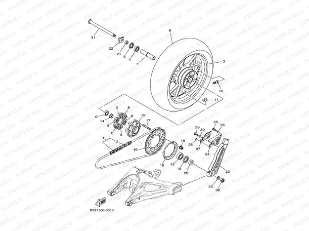 REAR WHEEL