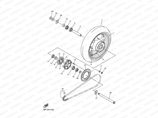 REAR WHEEL