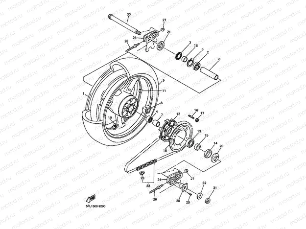 REAR WHEEL