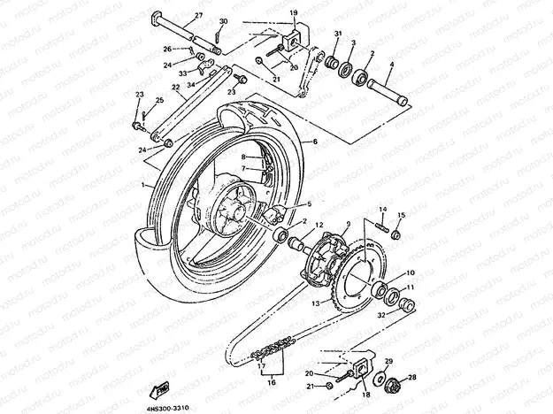 REAR WHEEL