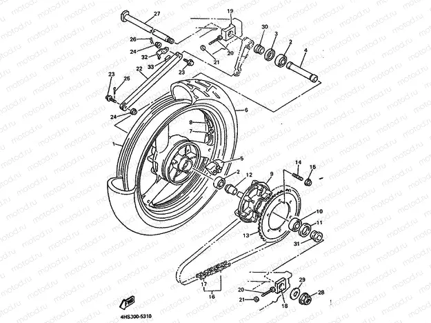 REAR WHEEL