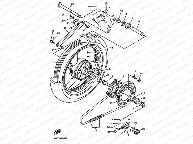 REAR WHEEL