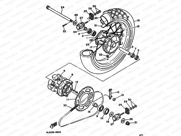 REAR WHEEL