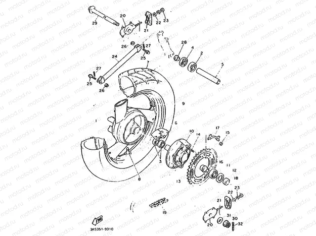 REAR WHEEL