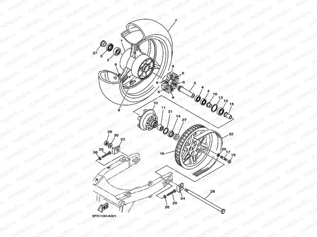 REAR WHEEL