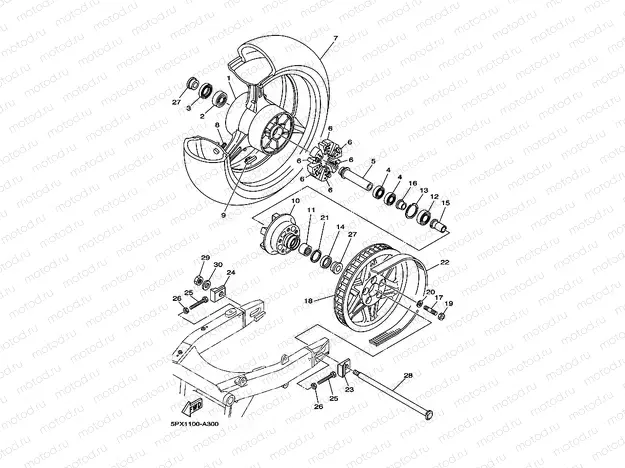 REAR WHEEL