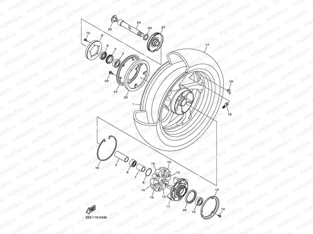 REAR WHEEL