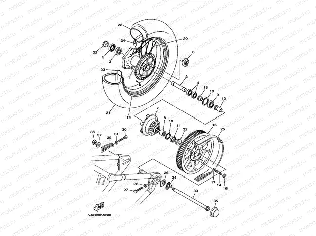 REAR WHEEL