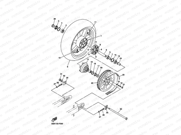 REAR WHEEL