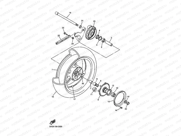 REAR WHEEL