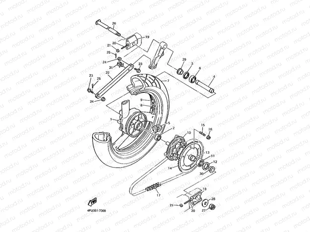 REAR WHEEL