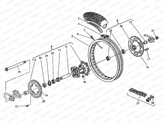 REAR WHEEL