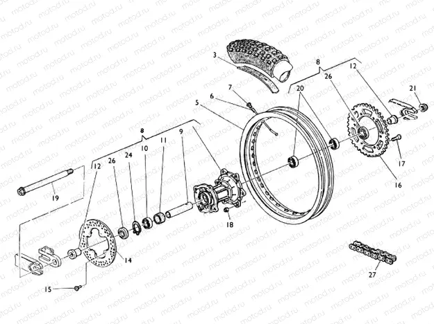 REAR WHEEL