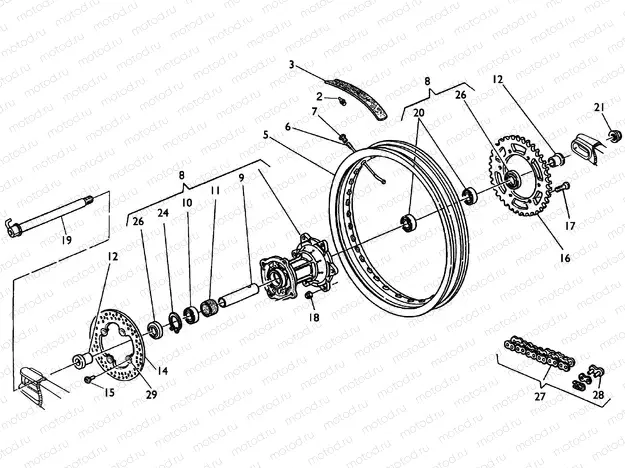 REAR WHEEL