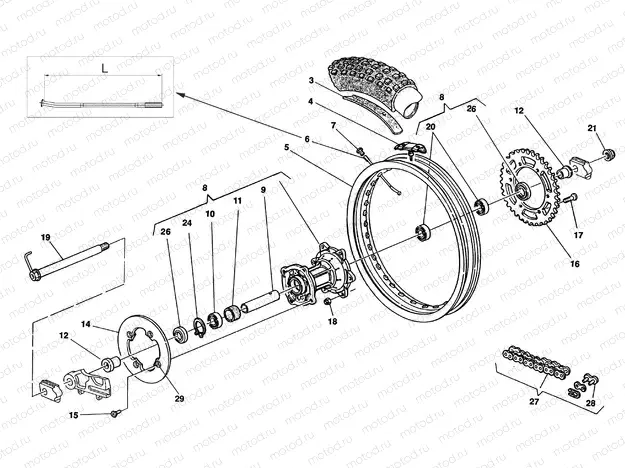 REAR WHEEL