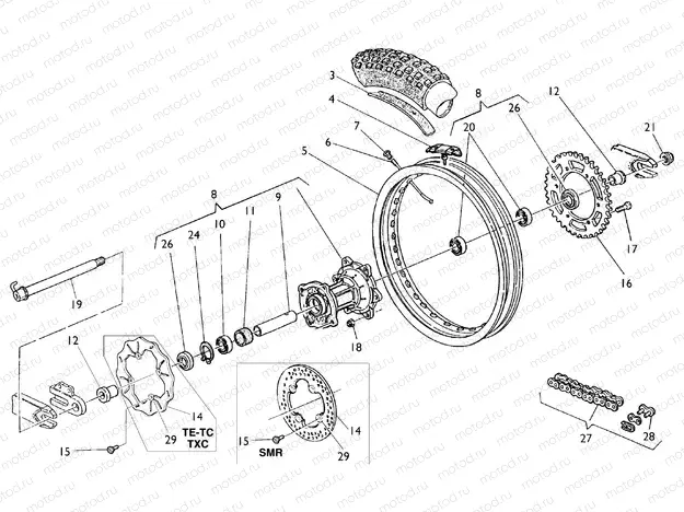 REAR WHEEL
