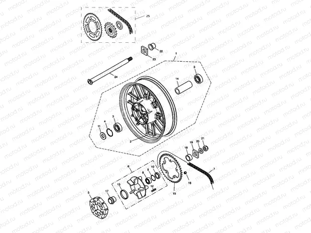 Rear Wheel