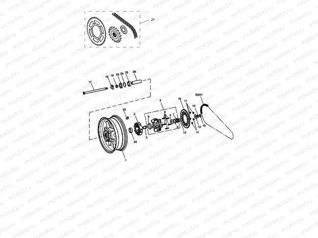 Rear Wheel