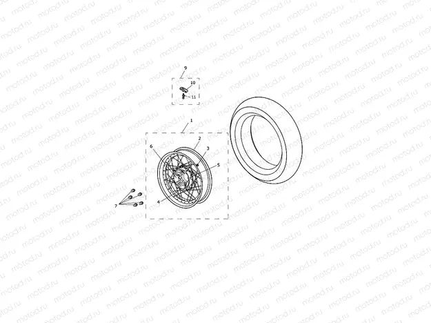 Rear Wheel