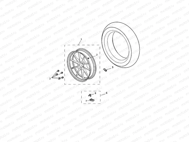 Rear Wheel
